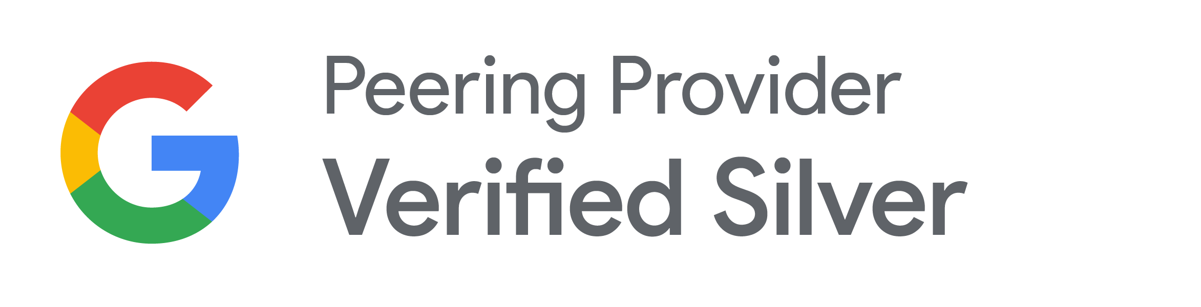 Google Verified Peering Provider — Silver